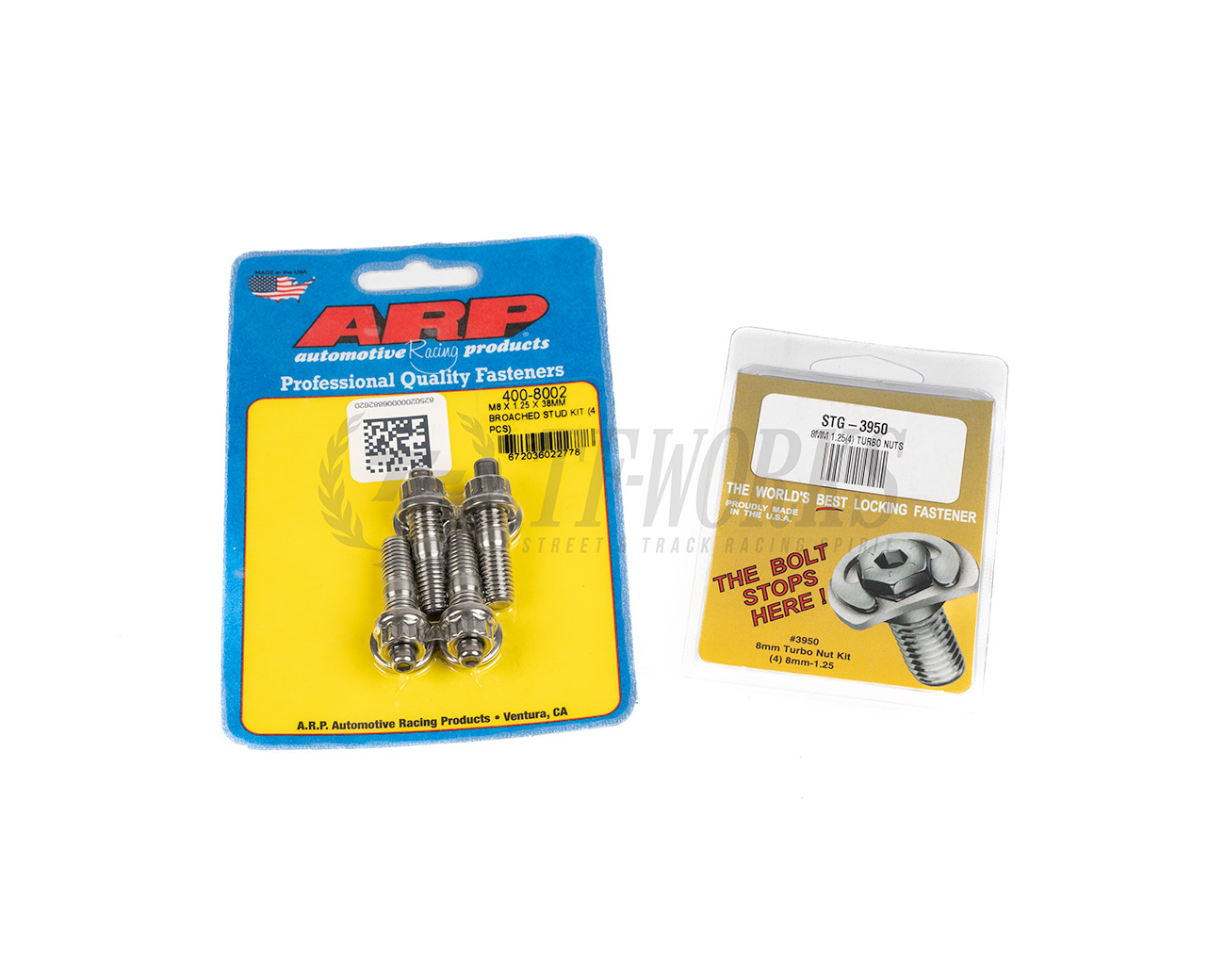 Stage 8 8mm x 1.25 Locking Turbo to Manifold Nut Kit