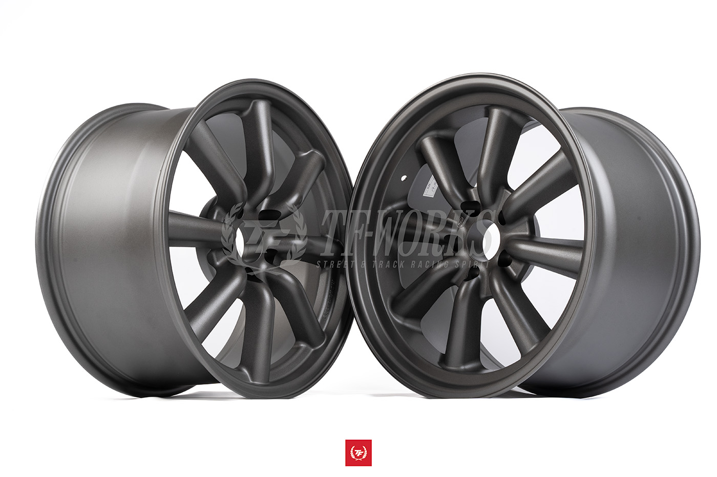 Watanabe F8 Type 19 inch Wheels (19x9.5 +30 / 19x10.5 +25) - Touge 