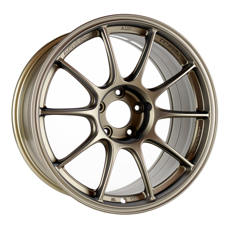 WedsSport TC105X 18x9.5+25 5x114.3 EJ Bronze II - GR Corolla Fit