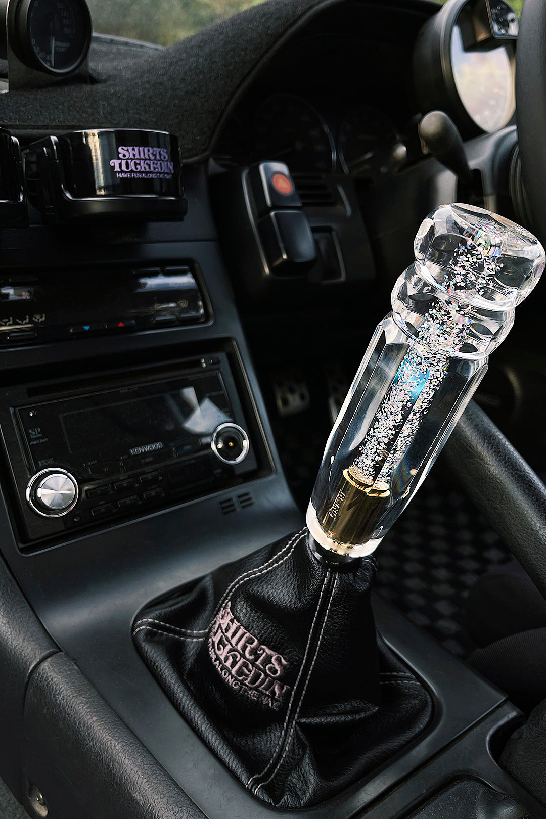 SHIRTSTUCKEDIN DRIVING FORCE CENTRED SPARKLE SHIFT KNOBS