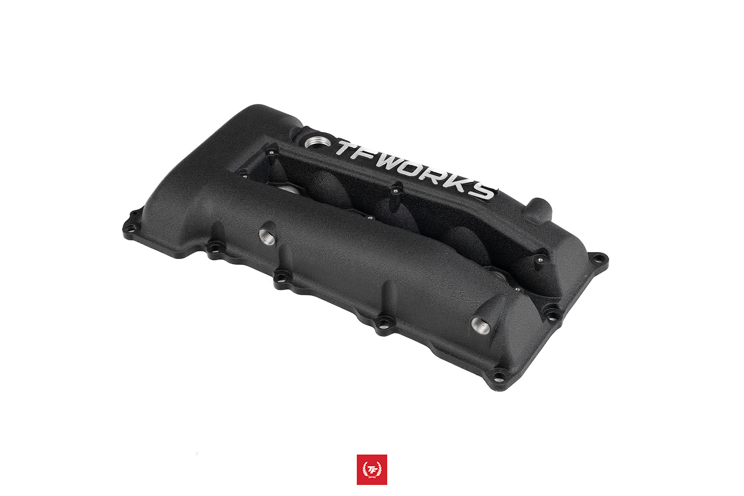 TF-Works S13.4 SR20DET Hybrid Valve Cover - Wrinkle Black