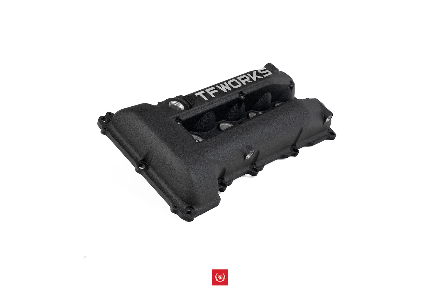 TF-Works S13.4 SR20DET Hybrid Valve Cover - Wrinkle Black