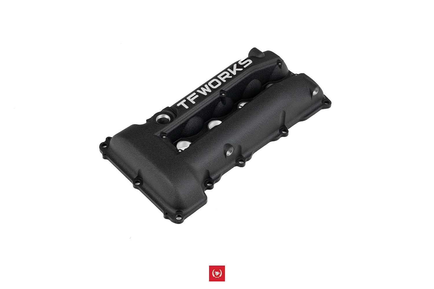 TF-Works S13.4 SR20DET Hybrid Valve Cover - Wrinkle Black