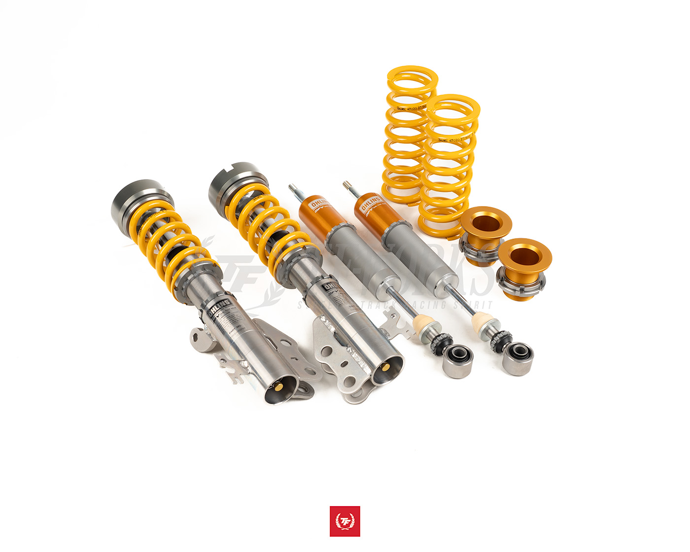 TF-Works Spec Ohlins Road and Track Coilover Kit with SWIFT