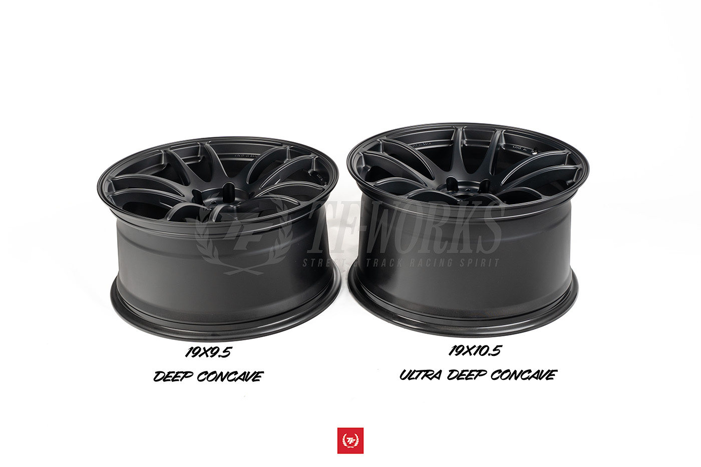 Work Emotion CR Kiwami 19x9.5+15 / 19x10.5+32 5x120 (F8X Spec) Matte