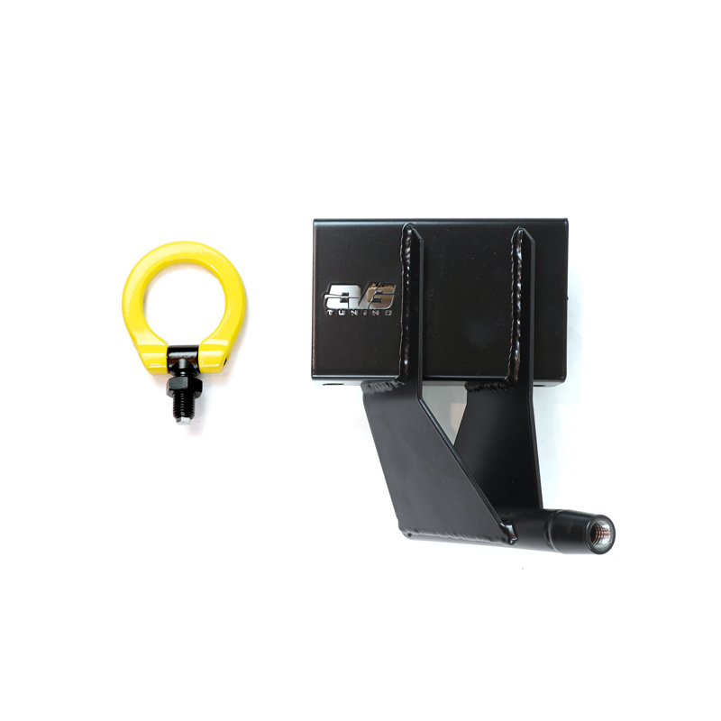 EVS Tuning Front Folding Tow Hook (Yellow) - Honda Civic Type R