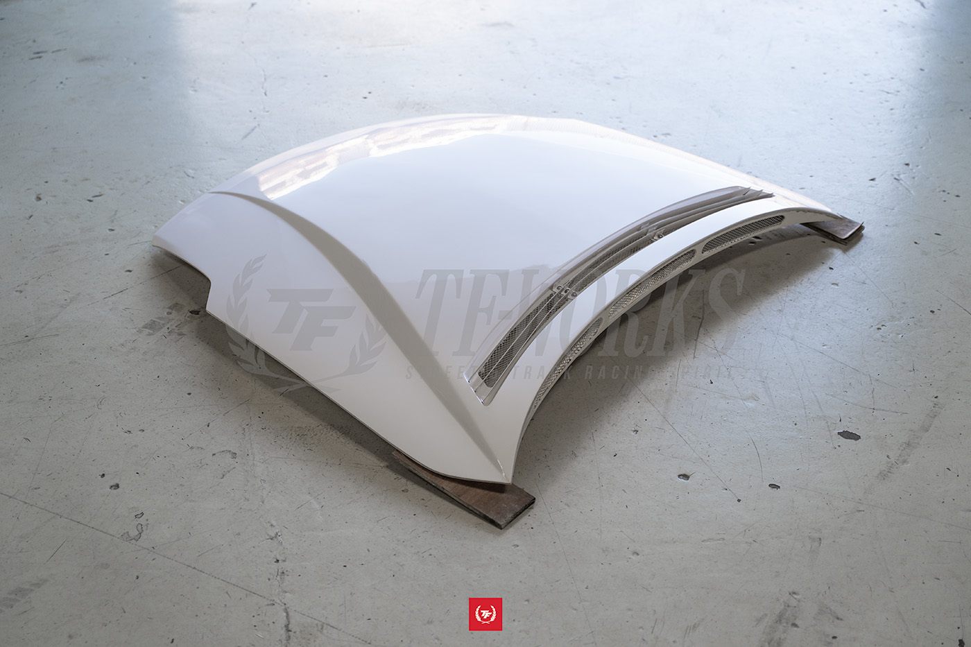 Origin Labo Nissan 350z Type 2 Vented Hood FRP - Touge Factory