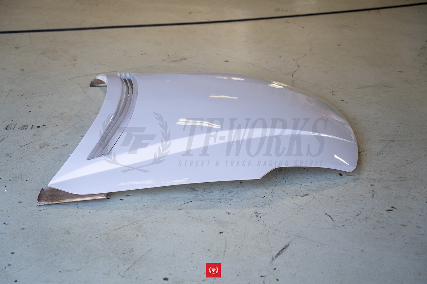 Origin Labo Nissan 350z Type 2 Vented Hood FRP - Touge Factory