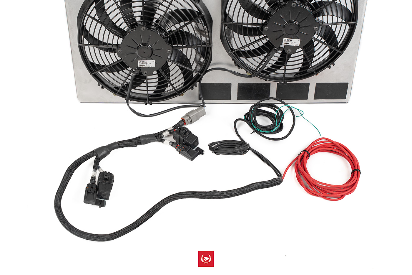 JZX90 ファン JZX90 / JZX100 Fan Shroud Kit with Dual 12