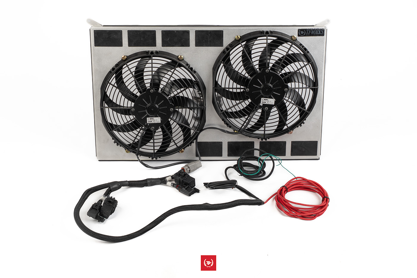 ☆yai☆ JZX90 / JZX100 Fan Shroud Kit with Dual 12