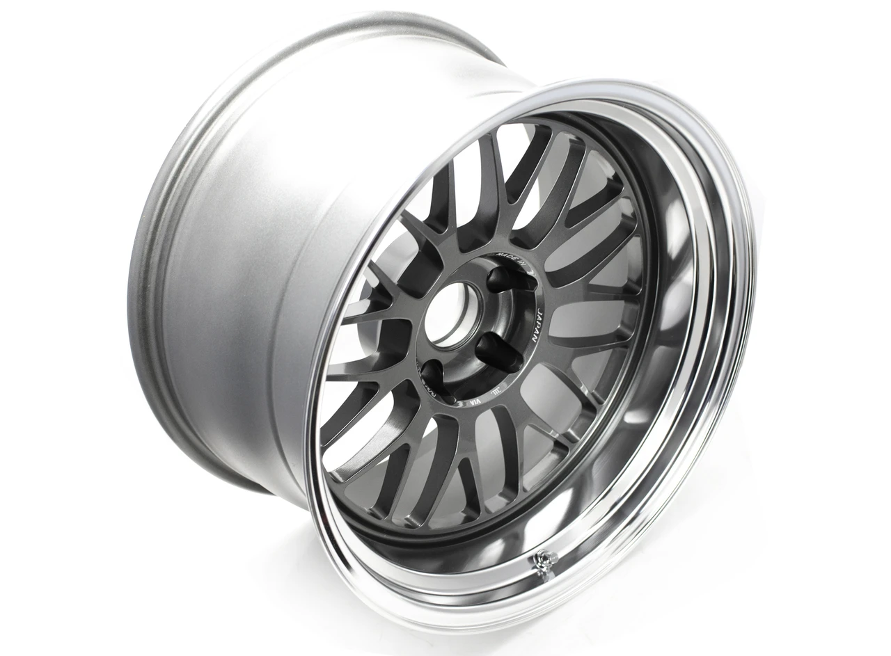 Volk Racing 21A 18X10.5 +22 5-120 DARK GUNMETAL / RIM DC