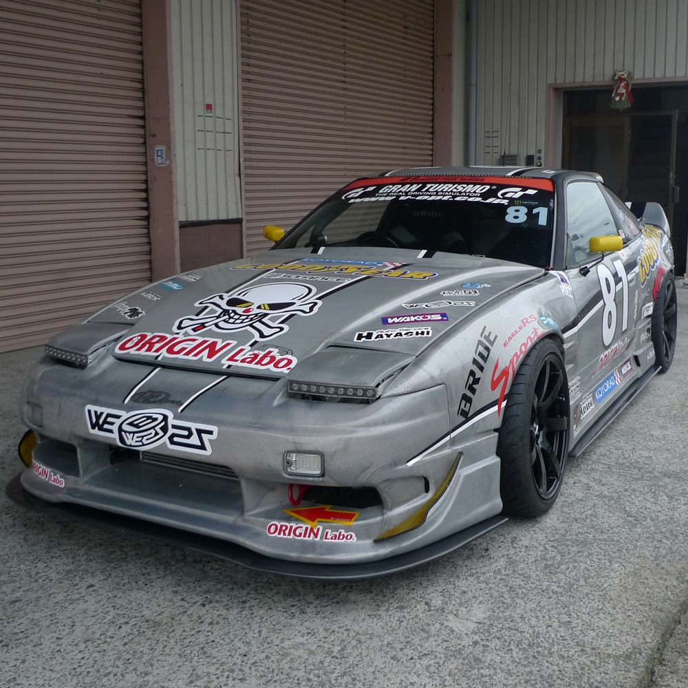 Origin Labo 55mm TYPE 3 FRONT & REAR FENDER PACKAGE - S13, 180sx