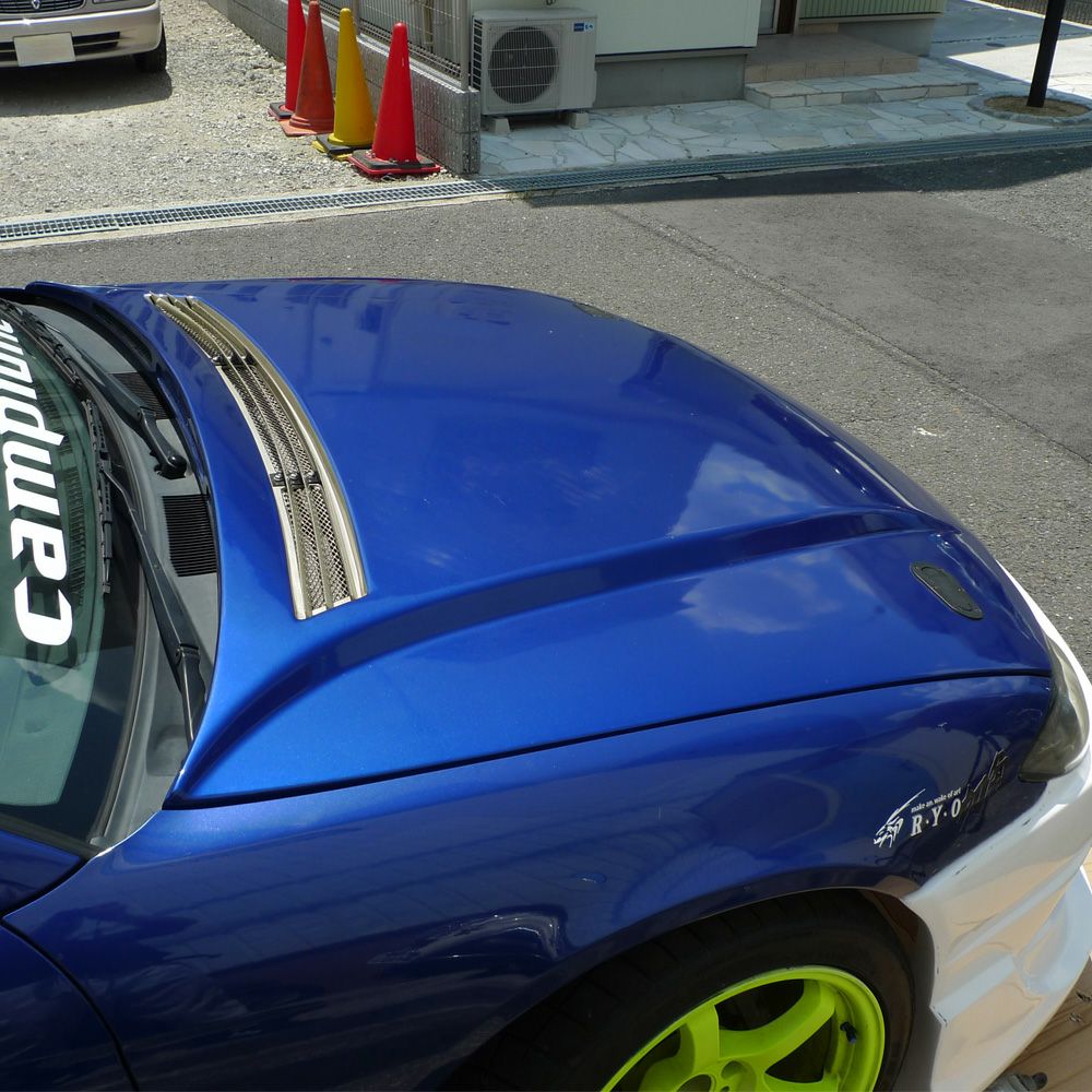 Origin Labo Nissan S15 Type 2 Vented Hood FRP - Touge Factory