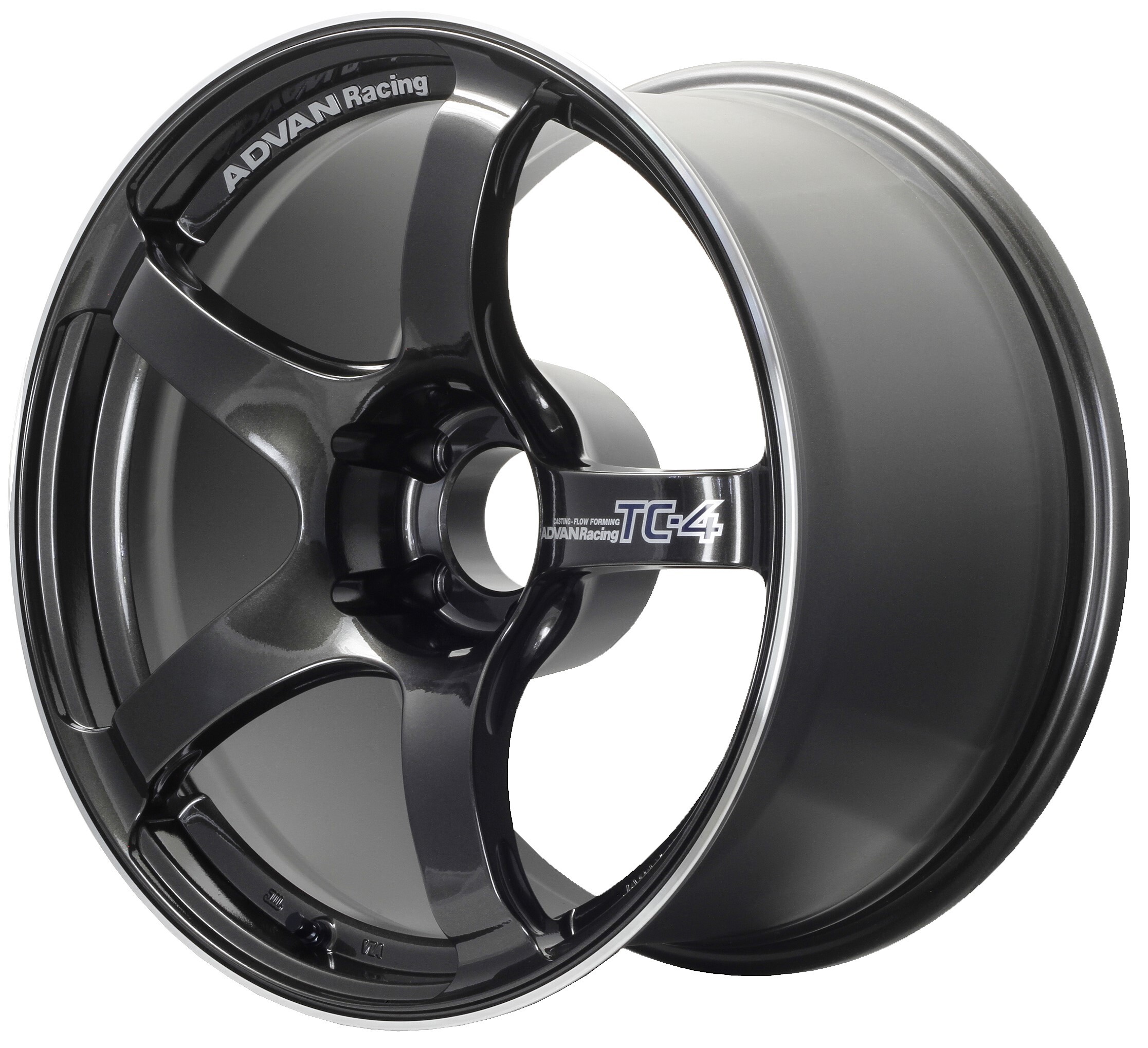 TC4 15X6.0 +38 4-100 BLACK GUNMETALLIC & RING