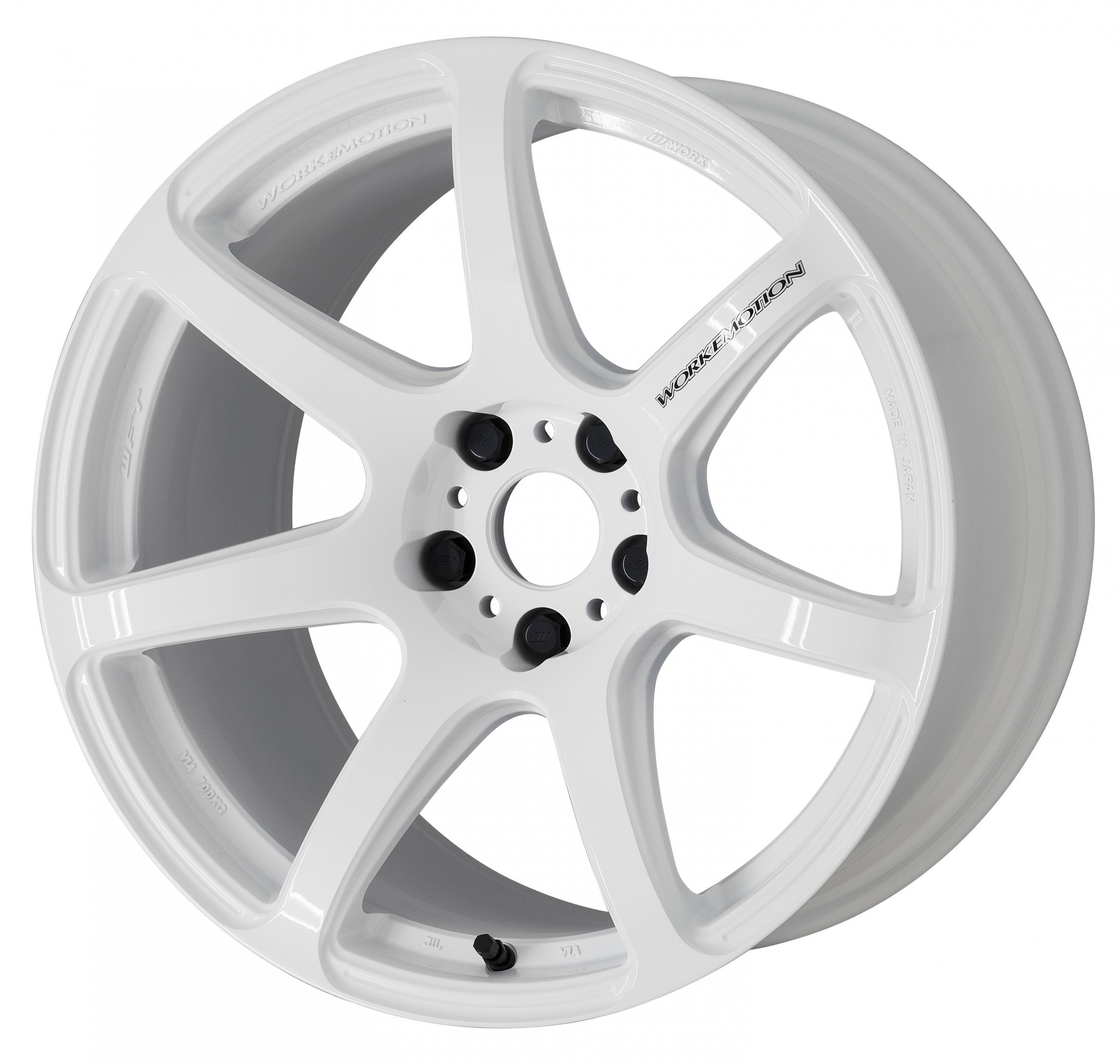 Work Emotion T7R 18x8.5 +30 5x120 White