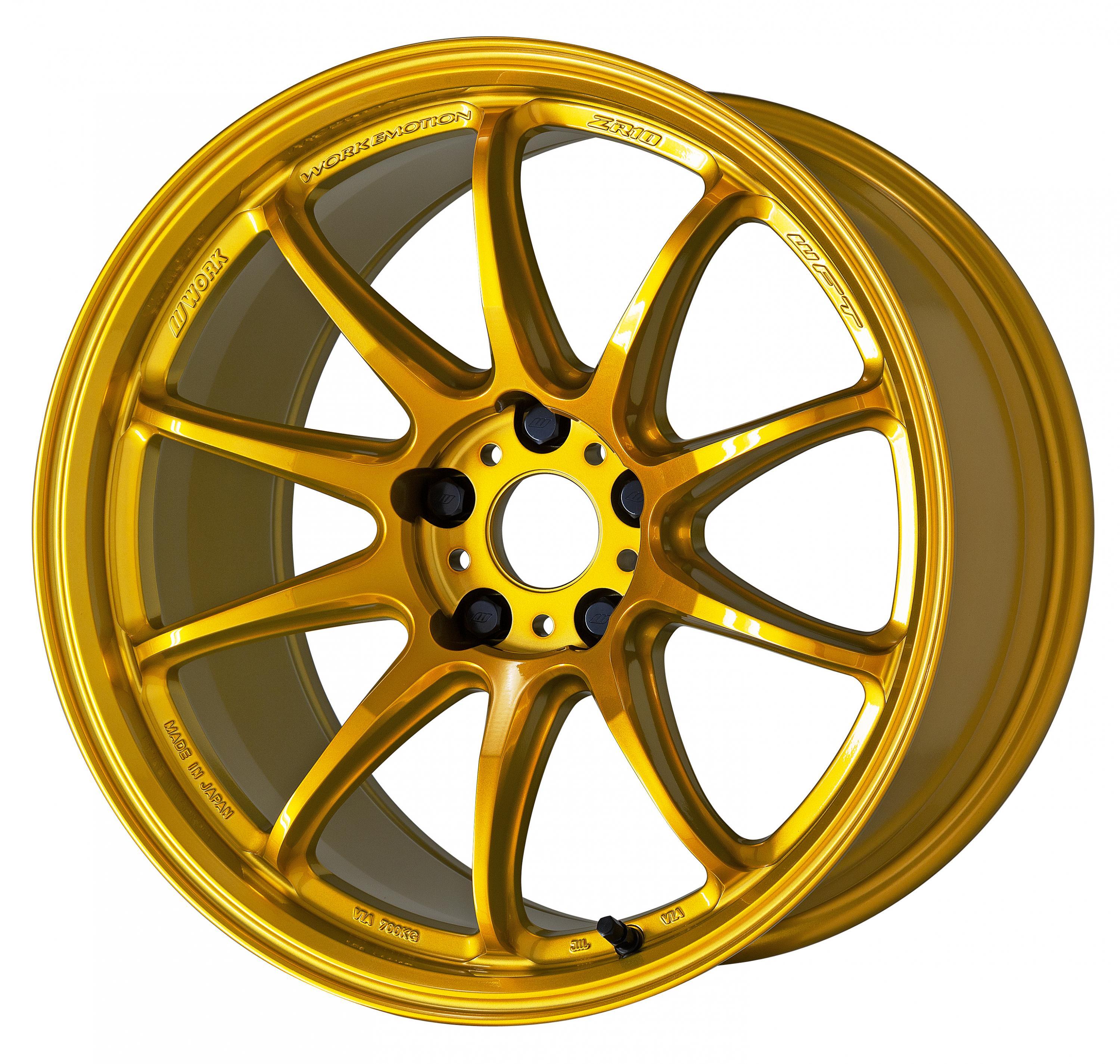 WORK EMOTION ZR10 17x9.0 +32 5x114.3 Candy Imperial Gold - Touge