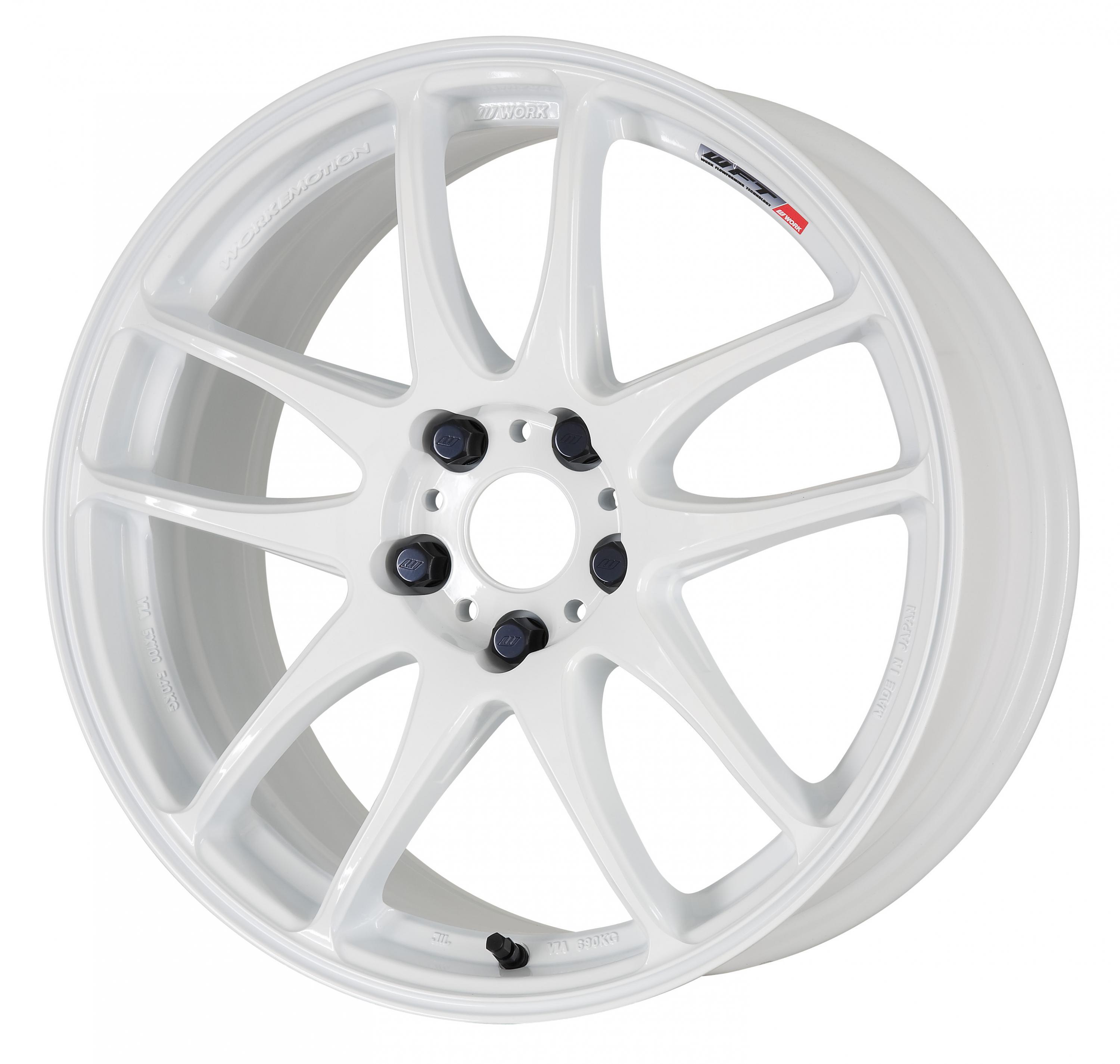WORK EMOTION CR Kiwami 18 x 8.5 +47 5x100 White