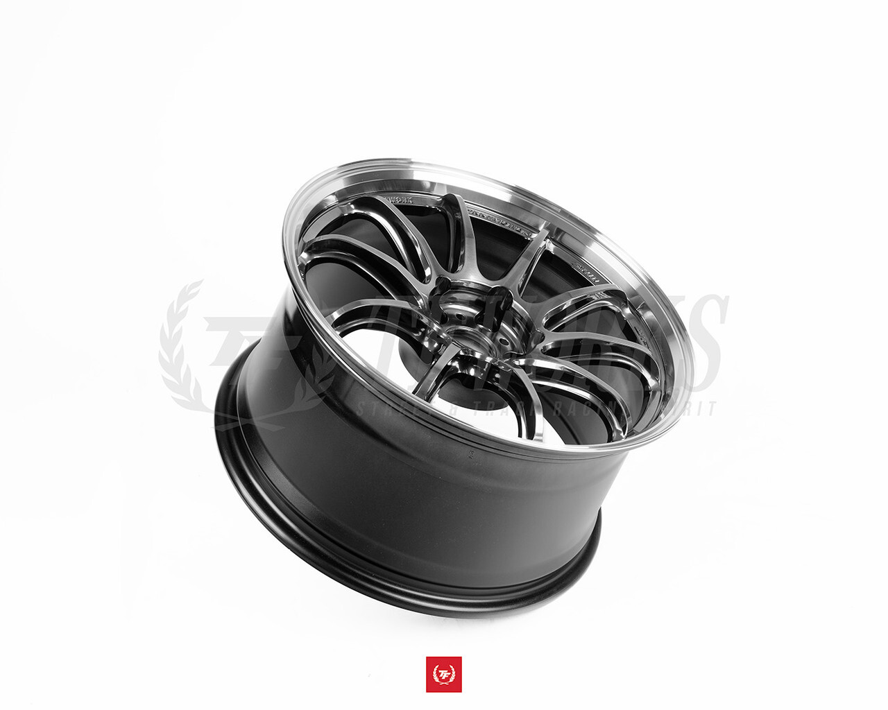 WORK EMOTION ZR10 19x8.5 +38 5x114.3 Glim Black Diamond Cut Rim