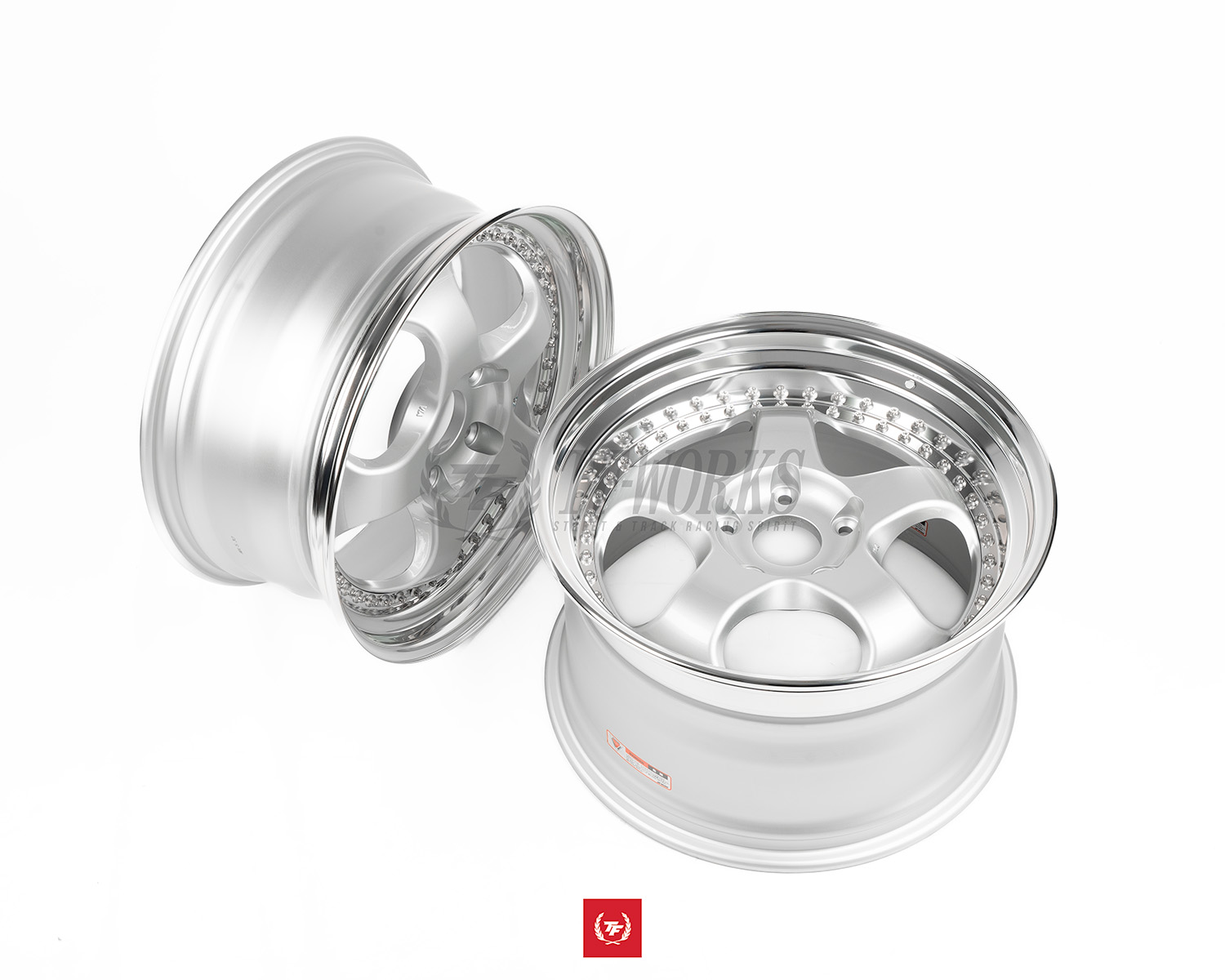 WORK MEISTER S1R 18インチ 9J +48 5H Work Meister S1 3P Porsche 18x8.5 +49 / 18x11 +43 5x130 - Silver