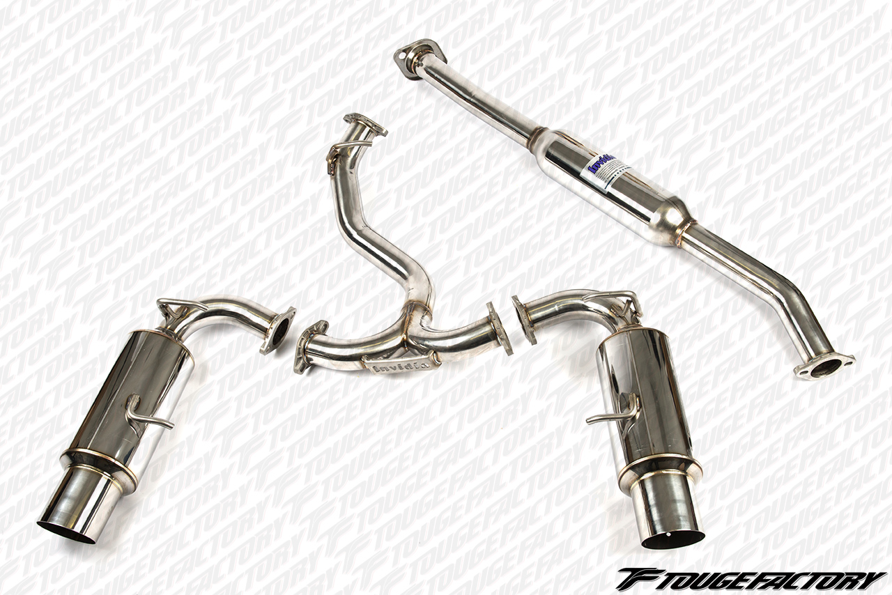 Invidia N1 Dual SS Catback Exhaust | 2013 - 2016 Scion FR-S & Subaru BRZ (HS12SSTGTP)