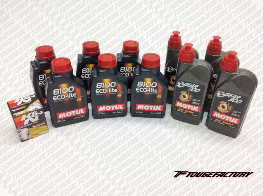 Complete Fluid Change FR-S & BRZ - Motul 8100 0W20 Eco-Lite Oil