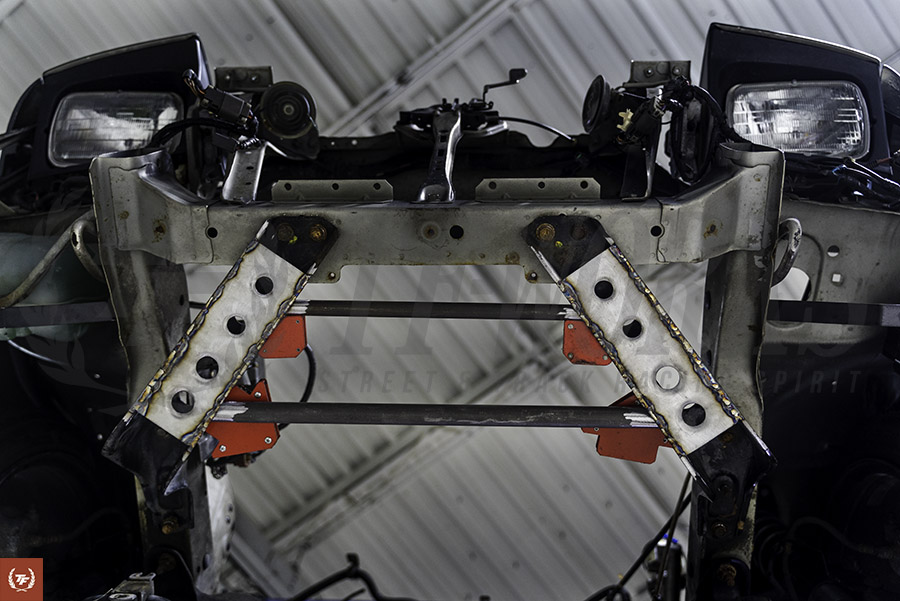 TF S13 K-Swap Build 240sx - Front Power Brace - Touge Factory