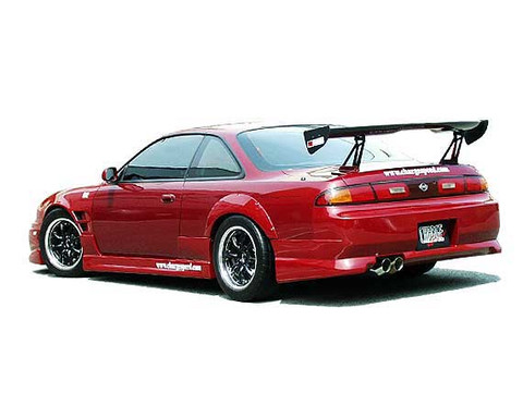 Charge Speed Zenki / Kouki FRP Rear Bumper - Nissan 240SX S14