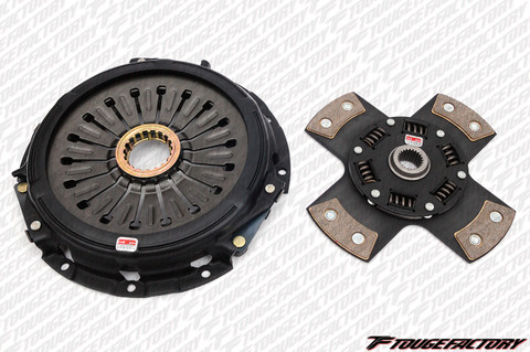 Competition Clutch Stage 5 - 4 Pad Rigid Ceramic Clutch Kit - 90