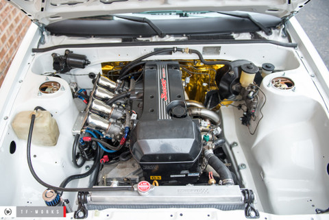 Koyo Aluiminum Radiator Toyota Corolla AE86 with 3SGE BEAMS Engine Swap