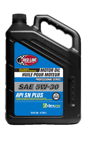 Red Line Pro-Series DEX1G2 SN+ 5W30 Motor Oil 5 Quart