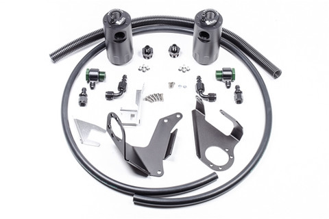 Radium Engineering Dual Catch Can Kit - Nissan 370Z