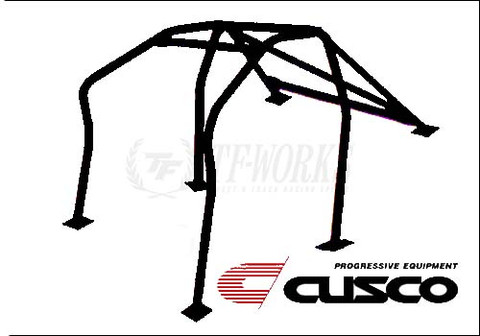 Cusco Safety 21 8-point Roll Cage / Around-Dash - JZX100 with