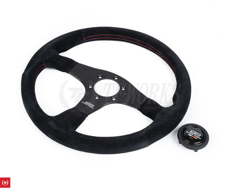Black Racing ステアリング ステアリングホイール：R330│SPARCO (スパルコ) 日本正規輸入元
