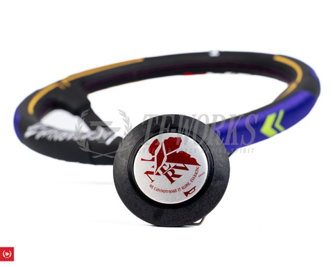 Vertex x Evangelion Racing Collaboration Steering Wheel - Touge