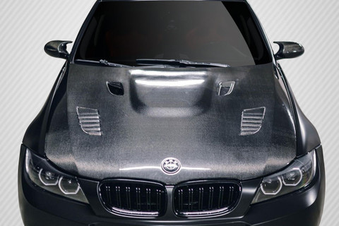 キラ　　3シリーズ E90 前期  エアバッグ　Ｍスポーツ 2009-2011 BMW 3 Series E90 4DR Carbon Creations DriTech AF1 Hood