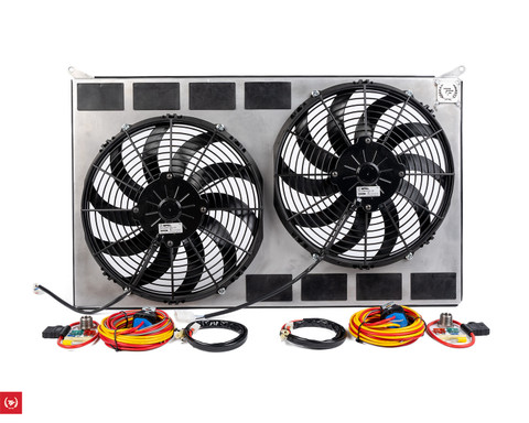 JZX90 / JZX100 Fan Shroud Kit with Dual 12