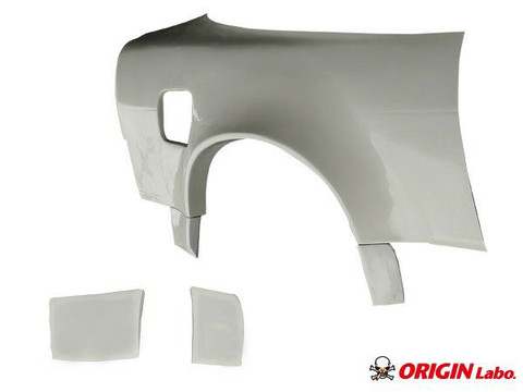 Origin Nissan 180sx 75mm Type 4 Rear Fenders (Include Finishers- 4