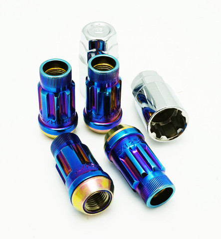 Wheel Mate Muteki SR45R Lug Nut Kit 12x1.5 - Black
