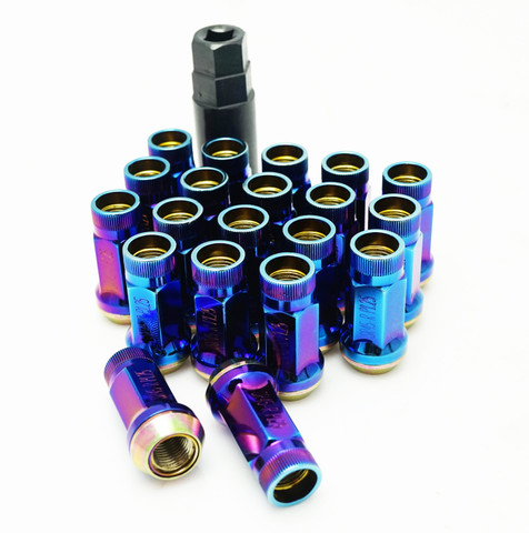 Wheel Mate Muteki SR45R Lug Nut Kit 12x1.5 - Black main image 0