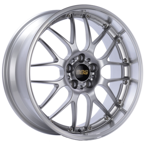 BBS RS-GT 19x8.5 5x120 ET35 Diamond Black Center Diamond Cut Lip Wheel -82mm PFS/Clip Required main image 0