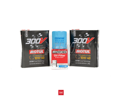S13 SR20DET with Stock Oil Pan Motul 300V Engine Oil Package +