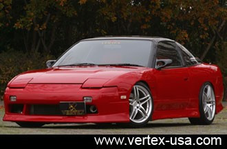 Vertex Body Kit for 1989-1994 Nissan RS13 180SX/240SX - Touge Factory