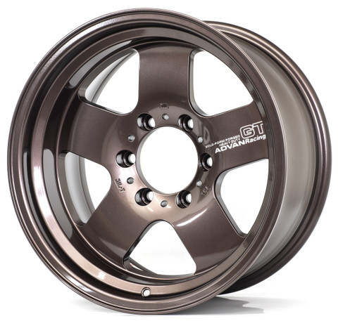 その4BUAN KB RACING 16＆ブリヂストン GL-R GT HEAVY DUTY 17X8.0 +20 6-139.7 RACING COPPER BRONZE