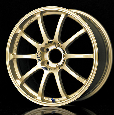 Rac R15gb RC-4 15X7.0 +35 5-114.3 RALLY GOLD