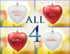 All 4 WCTH Ornaments - BUNDLE