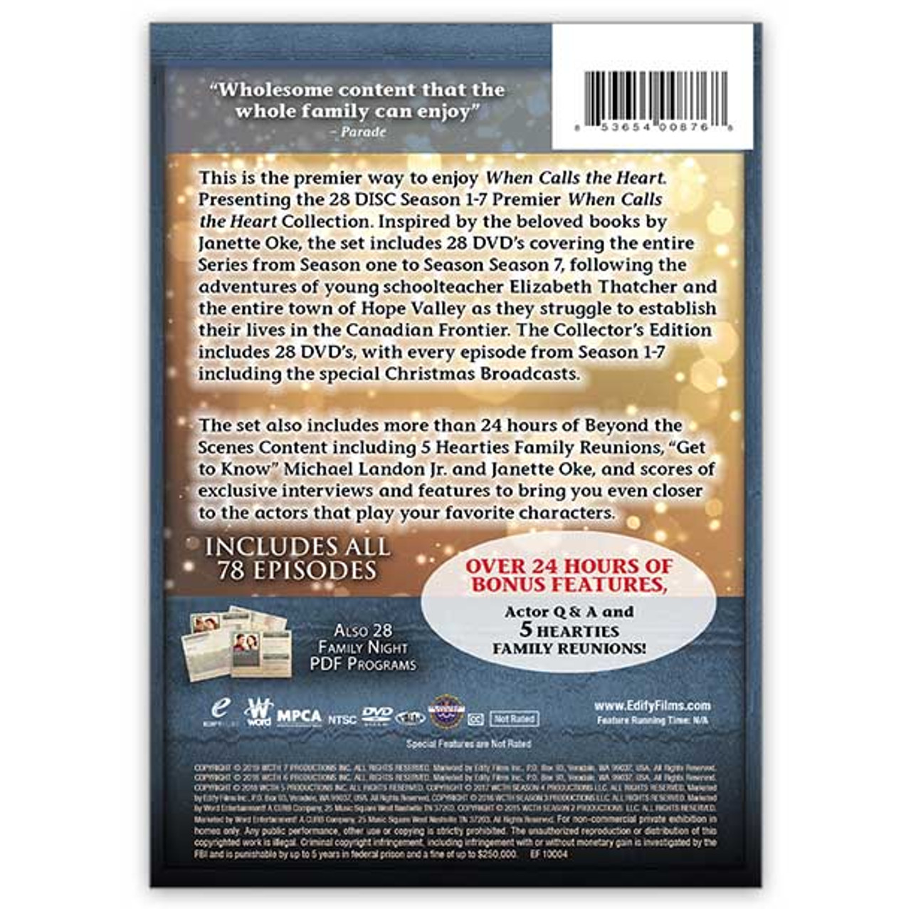 WCTH - PREMIER Seasons 1-7 Collection (DVD Box Set) - edifystore.com