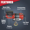 STEALTH 3500LB 12v WINCH WITH SYNTHETIC ROPE AND WIRELESS REMOTE