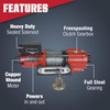 Stealth 4500LB 12v Winch with Synthetic Rope and Wireless Remote