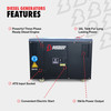 Warrior LDG15S3 15 kVA 3-phase silent diesel generator by Bimson Power – key features diagram