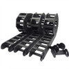 CFX9050-3M Tracking Chain 90mm x 50mm x 3m inc Brackets Recovery and Winch - Side View